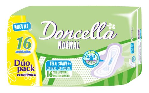 Toallitas con alas extrasuave perfumadas (16 u)