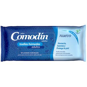 Toallas humedas adulto (60 unidades)