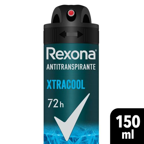 Desodorante antitranspirante xtracool en aerosol 150 ml