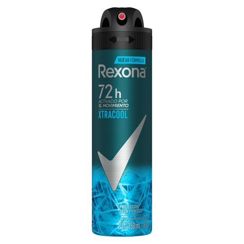 Desodorante antitranspirante xtracool en aerosol 150 ml