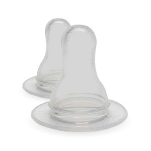 Tetina de silicona en blister (2 unidades)