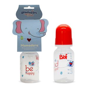 Juguera decorada con tetina de silicona 140 ml