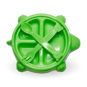 Plato con forma tortuga