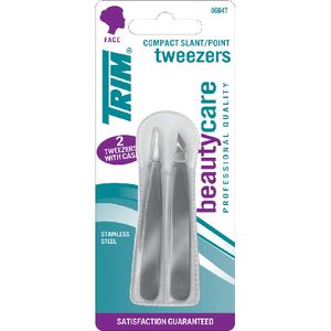 Set pinza compacta oblicua y de punta