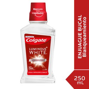 Enjuague bucal luminous white 250ml