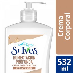 Crema corporal avena y karite 532 ml