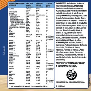 Suplemento nutricional advance sabor vainilla lata 400gr