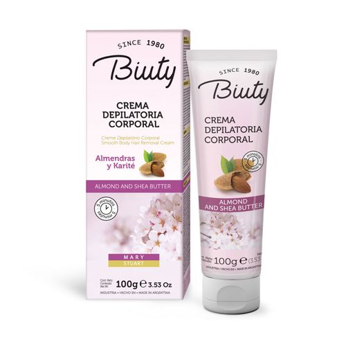 Crema depilatoria almendra y karite 100 gr