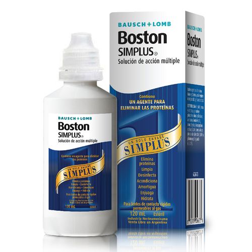Solución multipropósito simplus 120 ml