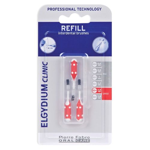 Repuesto cepillo interdental flex trio large 4-3 mm