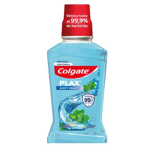Enjuague bucal plax soft mint 250ml