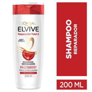 Shampoo reparación total keratin 200 ml