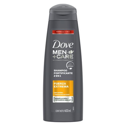 Shampoo 2 en 1 fuerza extrema 400 ml