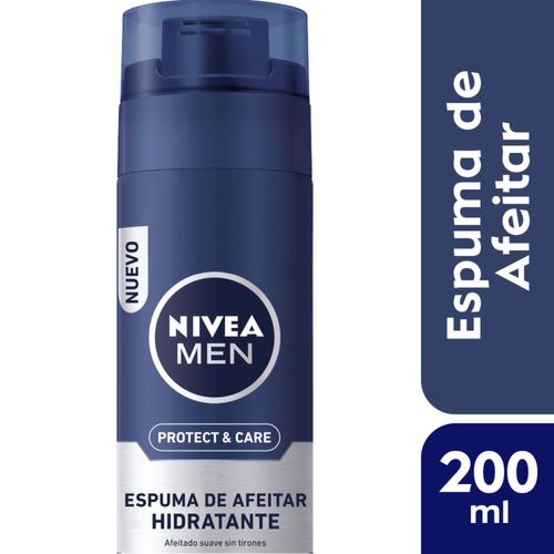 Espuma de afeitar men protect & care para todo tipo de piel 200 ml