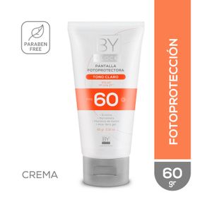 By block color claro crema fotoprotectora fps 60 60 gr