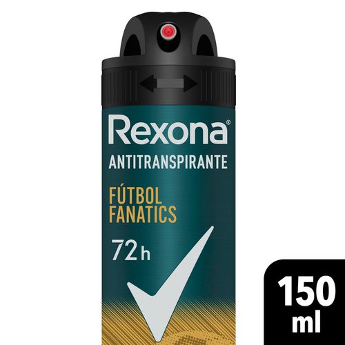 Desodorante antitranspirante fútbol fanatics en aerosol 150 ml