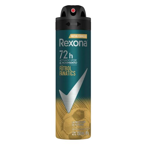 Desodorante antitranspirante fútbol fanatics en aerosol 150 ml