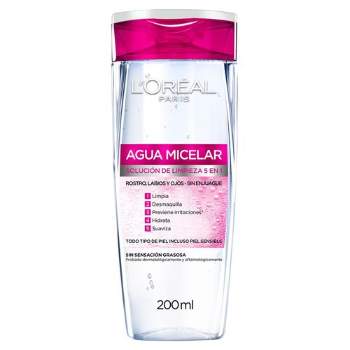 Agua micelar hidra total 5 200ml