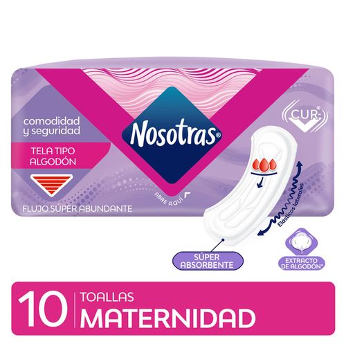 Toallas de maternidad (10 unidades)