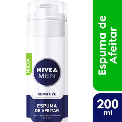 Espuma de afeitar men sensitive para piel sensible 200 ml