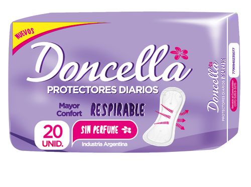 Protectores anatomicos pocket sin perfume (20 u)