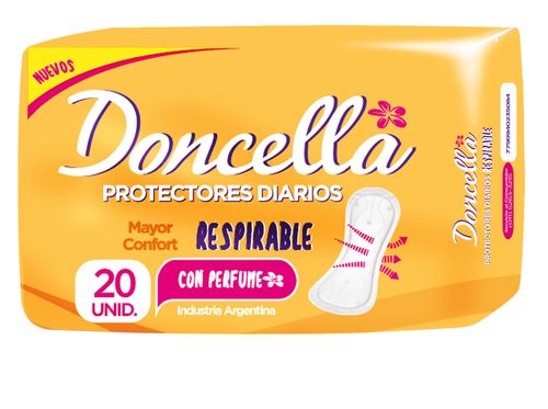Protectores anatomicos pocket con perfume (20 u)