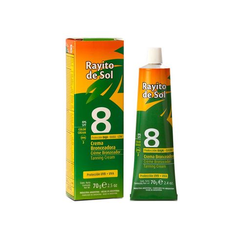 Crema bronceadora fps 8 70 gr