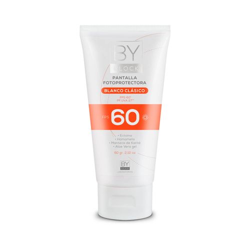 By block blanco crema fotoprotectora fps 60 60 gr