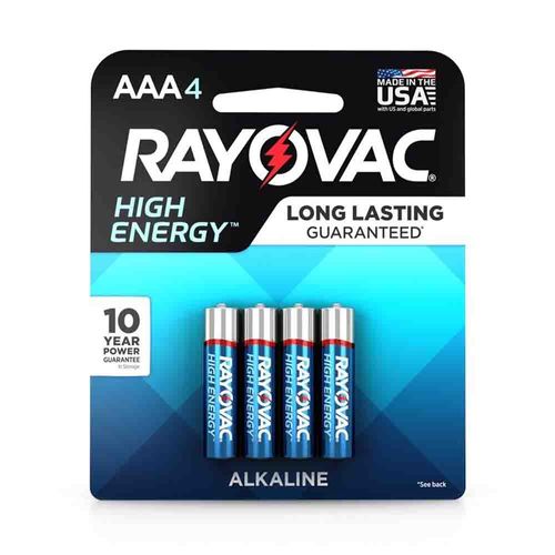 Pilas alcalinas (aaa) - 4 unidades