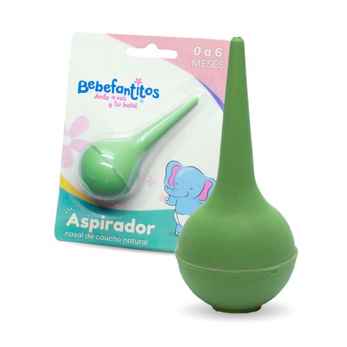 Aspirador nasal de goma (0 a 6 meses)