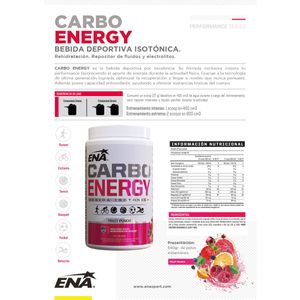Bebida energética carbo energy 540 grs