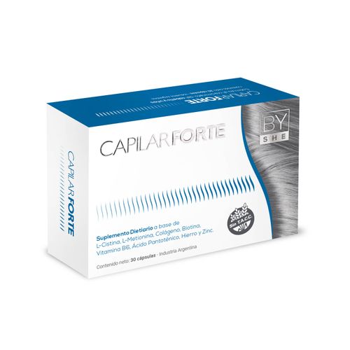 Capilar forte 30 capsulas fortalecedoras cabello