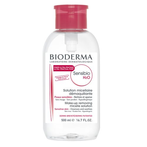 Sensibio h2o agua micelar desmaquillante piel sensible 500 ml
