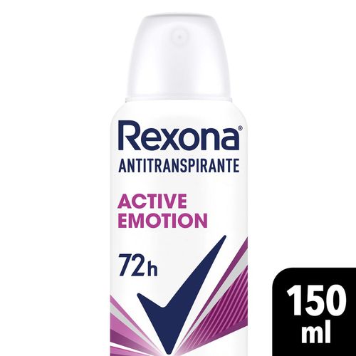 Desodorante antitranspirante active emotion en aerosol 150 ml