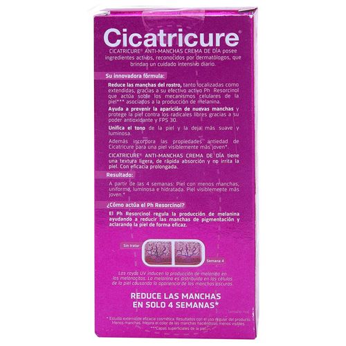 Crema facial anti-manchas 50 gr