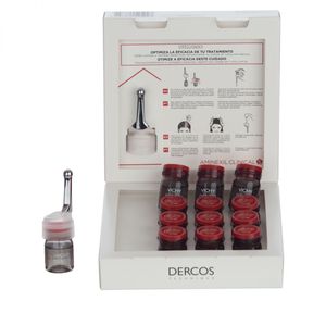 Dercos tratamiento capilar ampollar anticaida mujer (12 unidades)