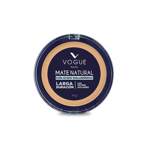 Polvo compacto mate natural