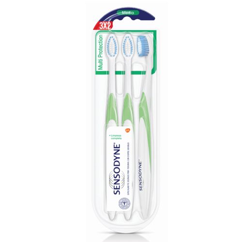 Cepillo dental multi proteccion (3 unidades)