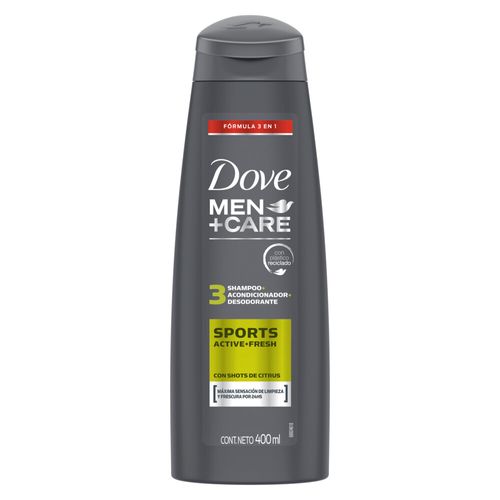Shampoo sports active fresh 3en1 400 ml
