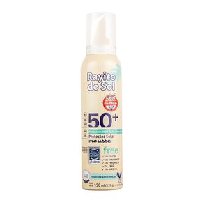 Protector solar mousse fps 50+ gluten free 150 ml