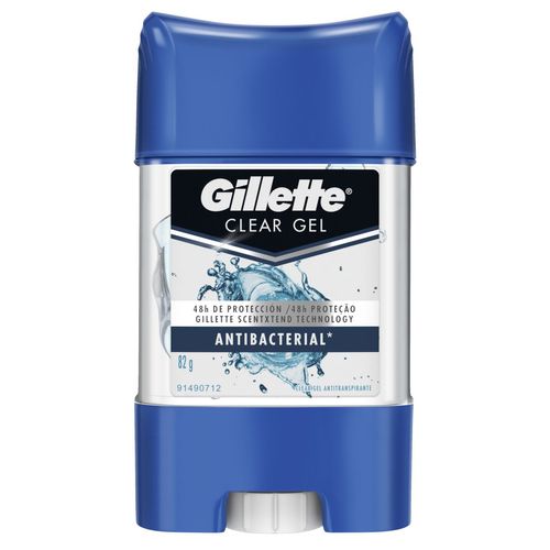 Antitranspirante antibacterial clear gel 82 gr