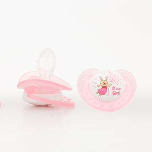 Chupete fisiologico 6 a 18 meses rosa