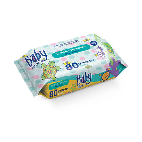Baby toallitas humedas (80 unidades)