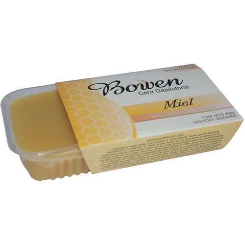 Cera depilatoria miel pote 400 gr