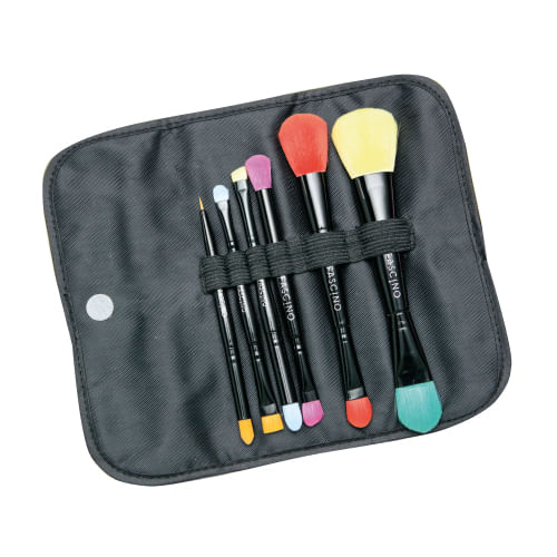 Set de brochas doble funcion (6 unidades)