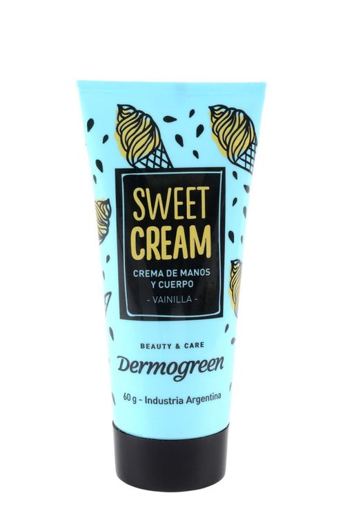 Crema de manos y cuerpo vainilla sweet cream 60 gr