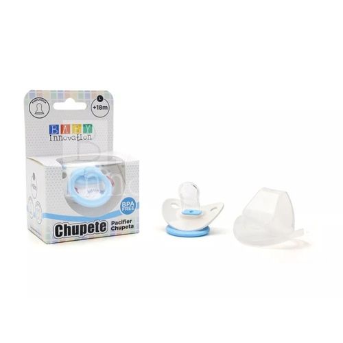 Chupete fisiologico premium l +18 meses celeste