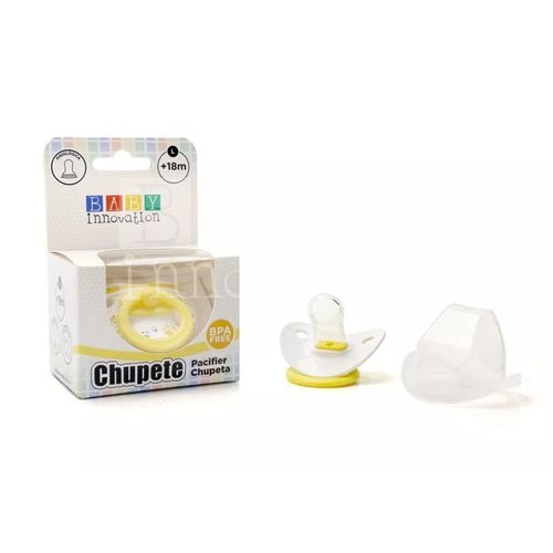Chupete fisiologico premium m de 6 a 18 meses amarillo