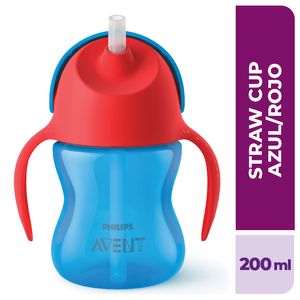 Vaso con sorbete straw cup 200ml scf796/01