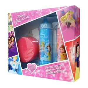 Set jabon pinta azulejos - princesa